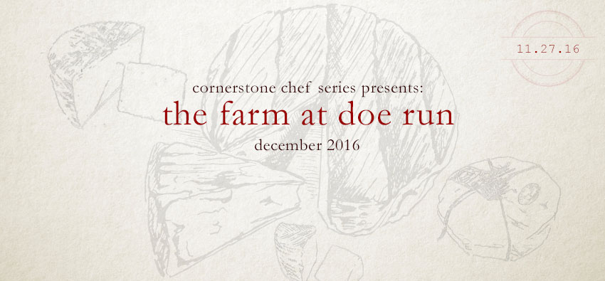 chef series: the farm at doe run