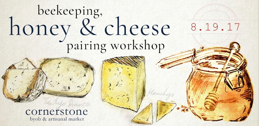 pairing workshop: beekeeping, honey, and cheese