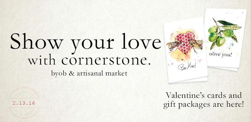 show your love with cornerstone