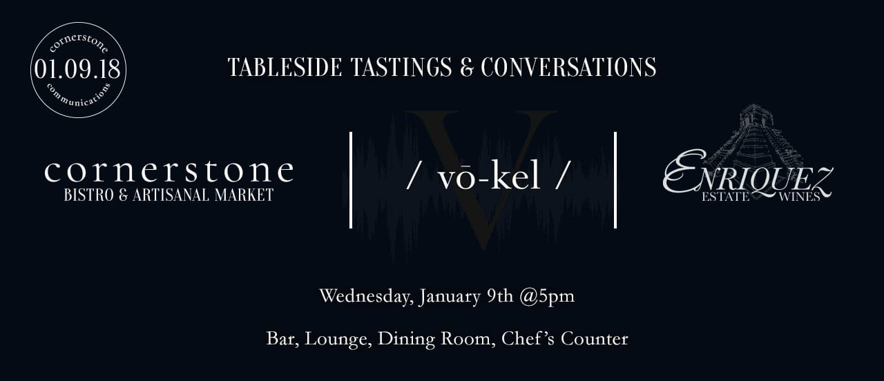 tableside tastings with vokel and enriquez