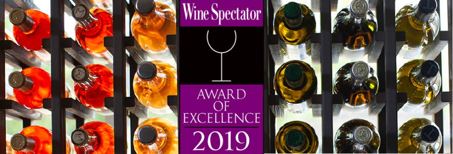 wine spectator award of excellence